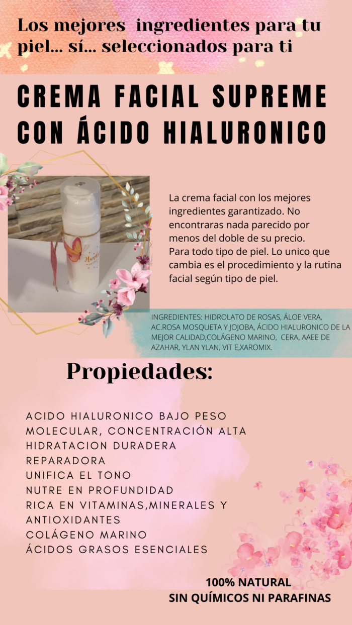 Crema facial formula premium